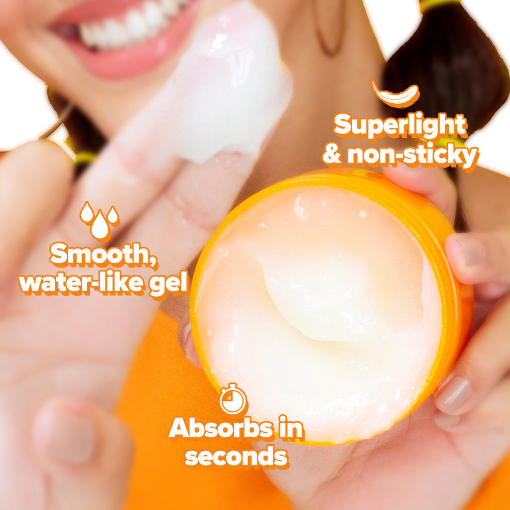 Aqualogica Glow+ Hydra Gel Moisturizer with Vitamin C & Papaya - 100 gms