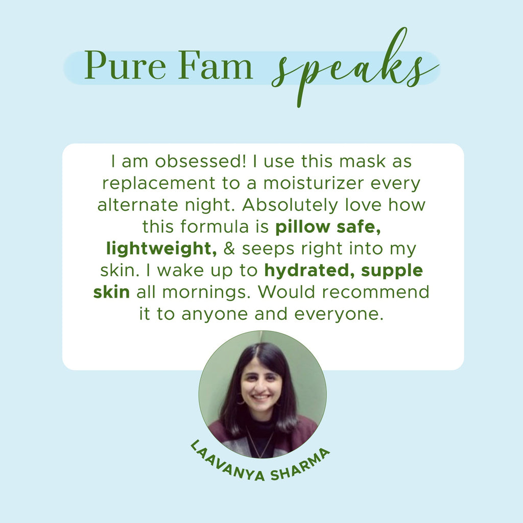 Puresense Hydrating Sleeping Mask - 50 gms