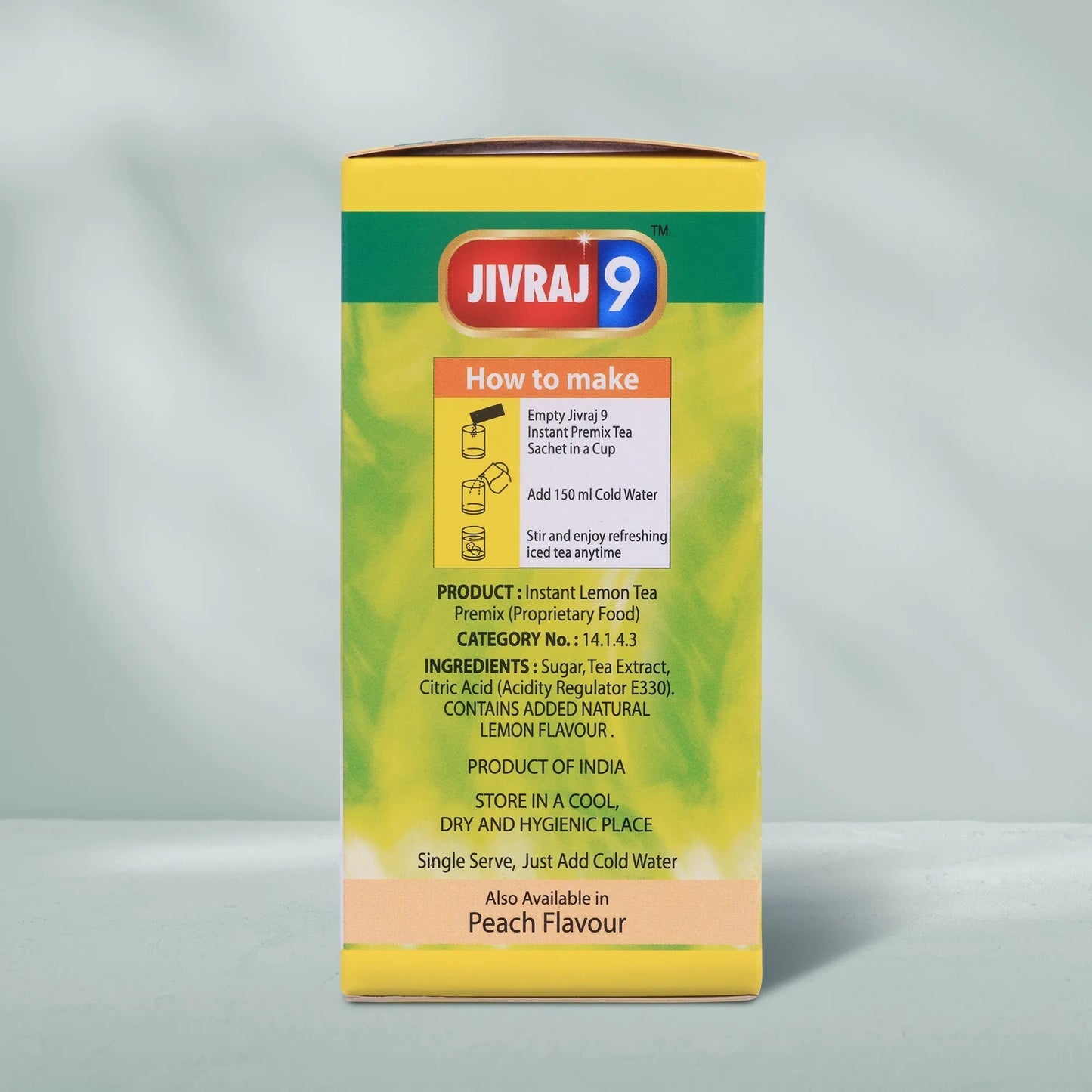 jivraj9 Tea Lemon Premix Iced Tea Box