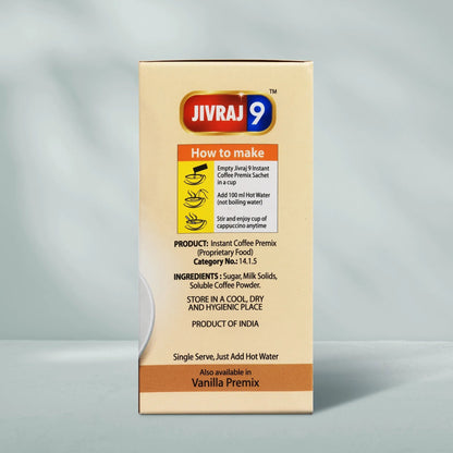 jivraj9 Tea Vanilla Premix Coffee Box