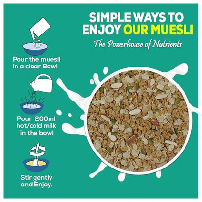 Yum Yum Zero Added Sugar Muesli Jar