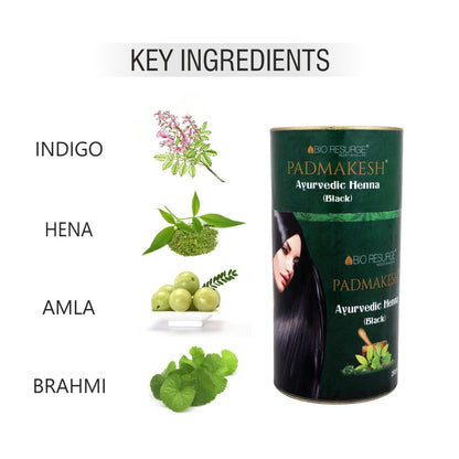 Bio Resurge Natural Henna Hair Dye - 250 gms