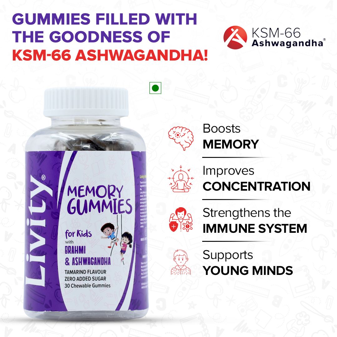Genomelabs Livity Memory Gummies - 30 gummies