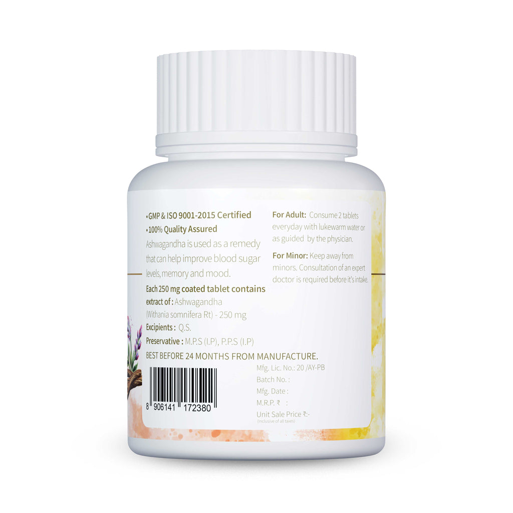 Jeena Sikho Ashwagandha Tablet - 60 Tablets