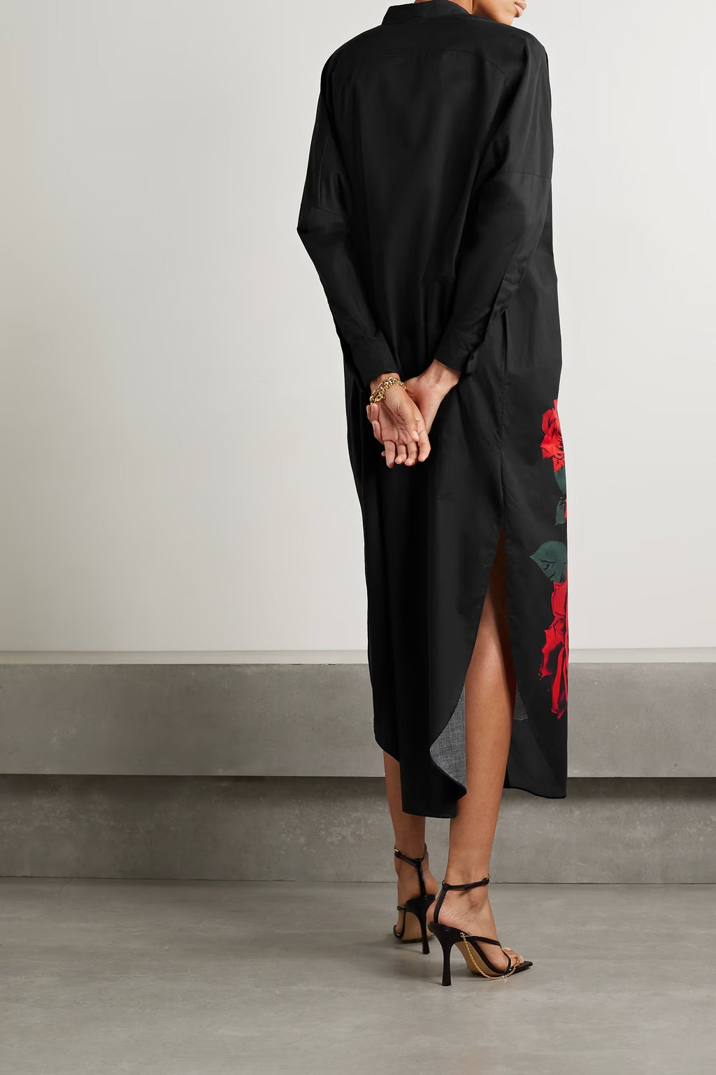 Black Women's Rayon Cotton Kaftan