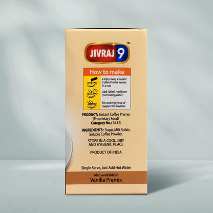 jivraj9 Tea Cappuccino Premix Coffee Box