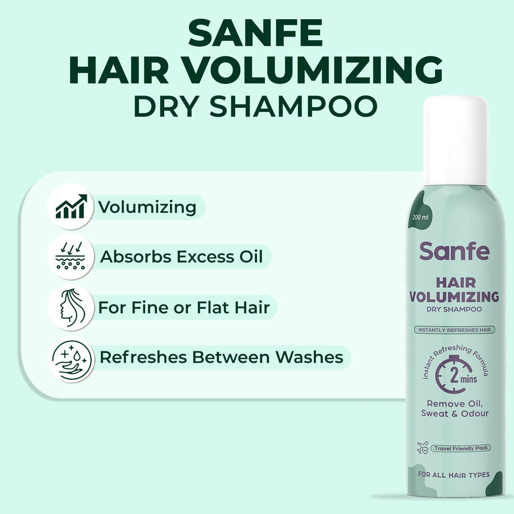 Sanfe Hair Volumizing Dry Shampoo  - 200 ml