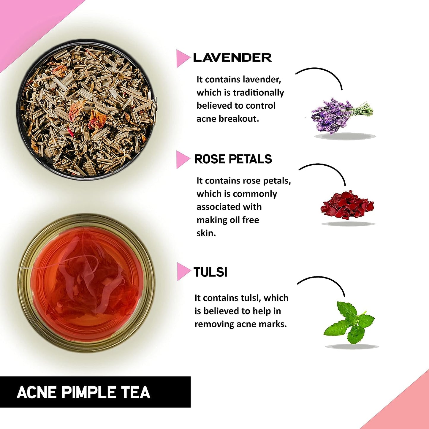 Teacurry Acne Pimple Tea - 30 teabags