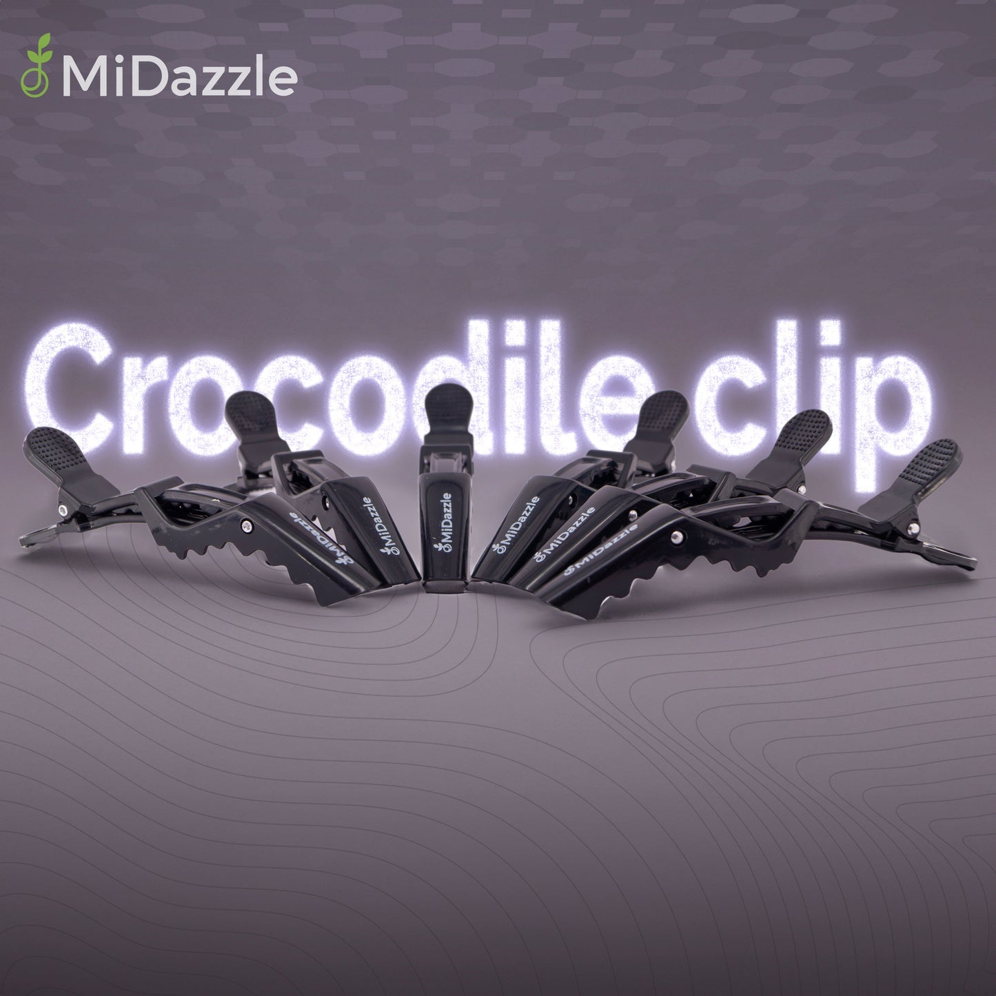 MiDazzle Section Hair Clips Pack Of 6 MIHA6302