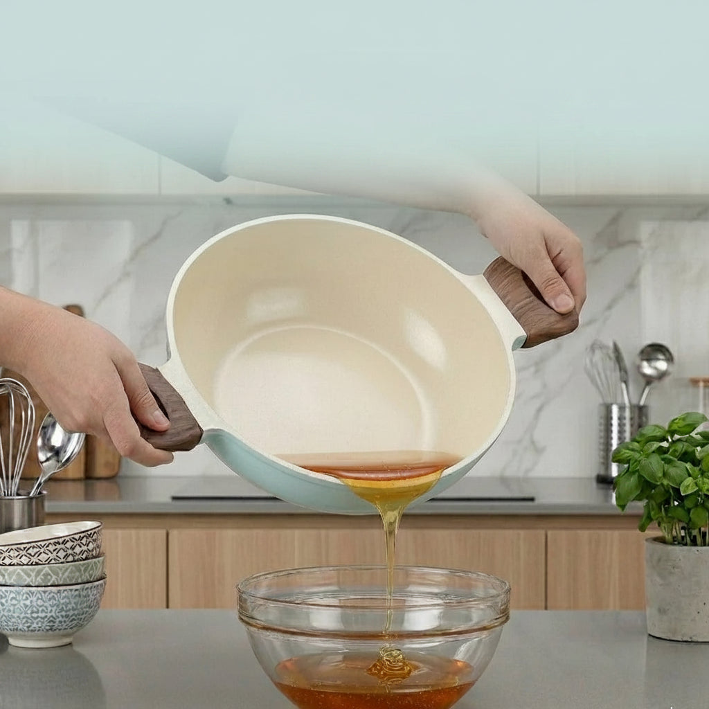 Vinod CeraVit Deep Kadai CeraGreen Ceramic Non-Stick Induction Friendly