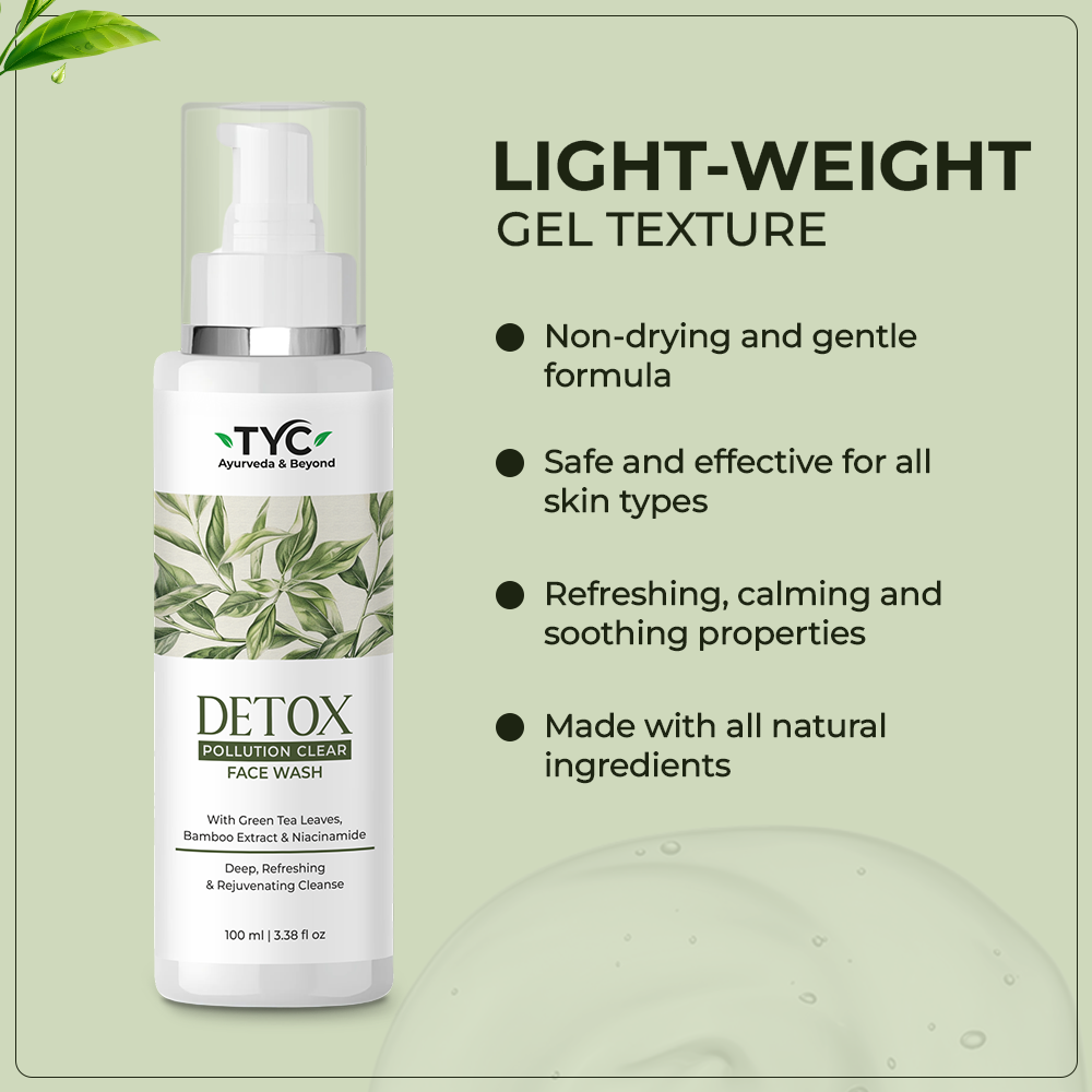 TYC Detox Pollution Clear Facewash