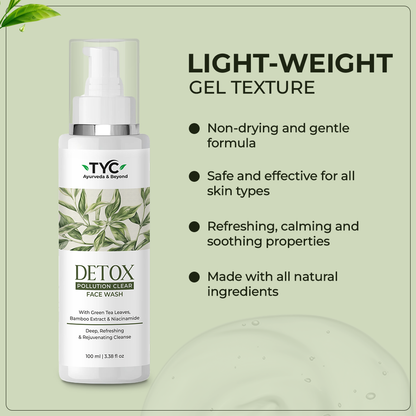 TYC Detox Pollution Clear Facewash