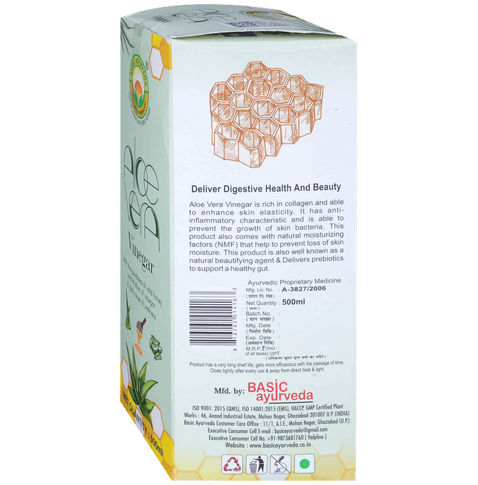 Basic Ayurveda Aloe Vera Vinegar