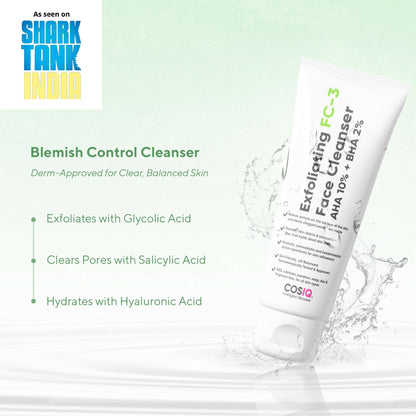 Cos-IQ FC-3 Exfoliating Face Wash