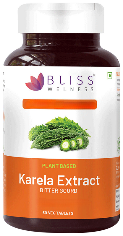 Bliss Welness Antioxidant Karela Extract Veg Tablet