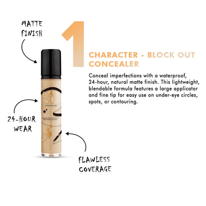 Character Block Out Concealer - Russet