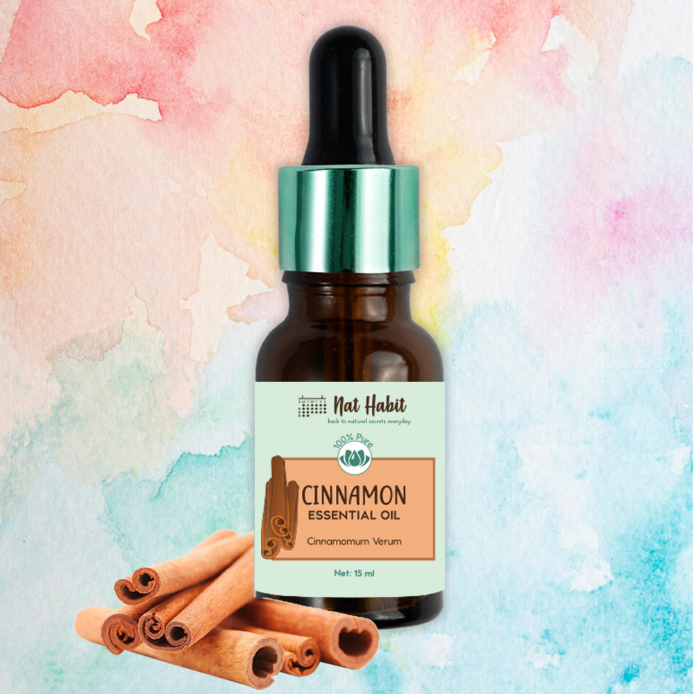 Nat Habit Pure Cinnamon Essential Oil - 15 ml