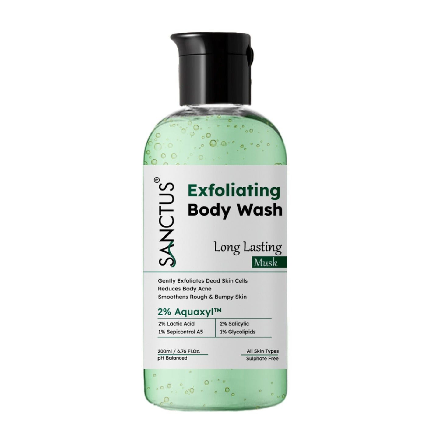 SANCTUS Exfoliating Body Wash Musk