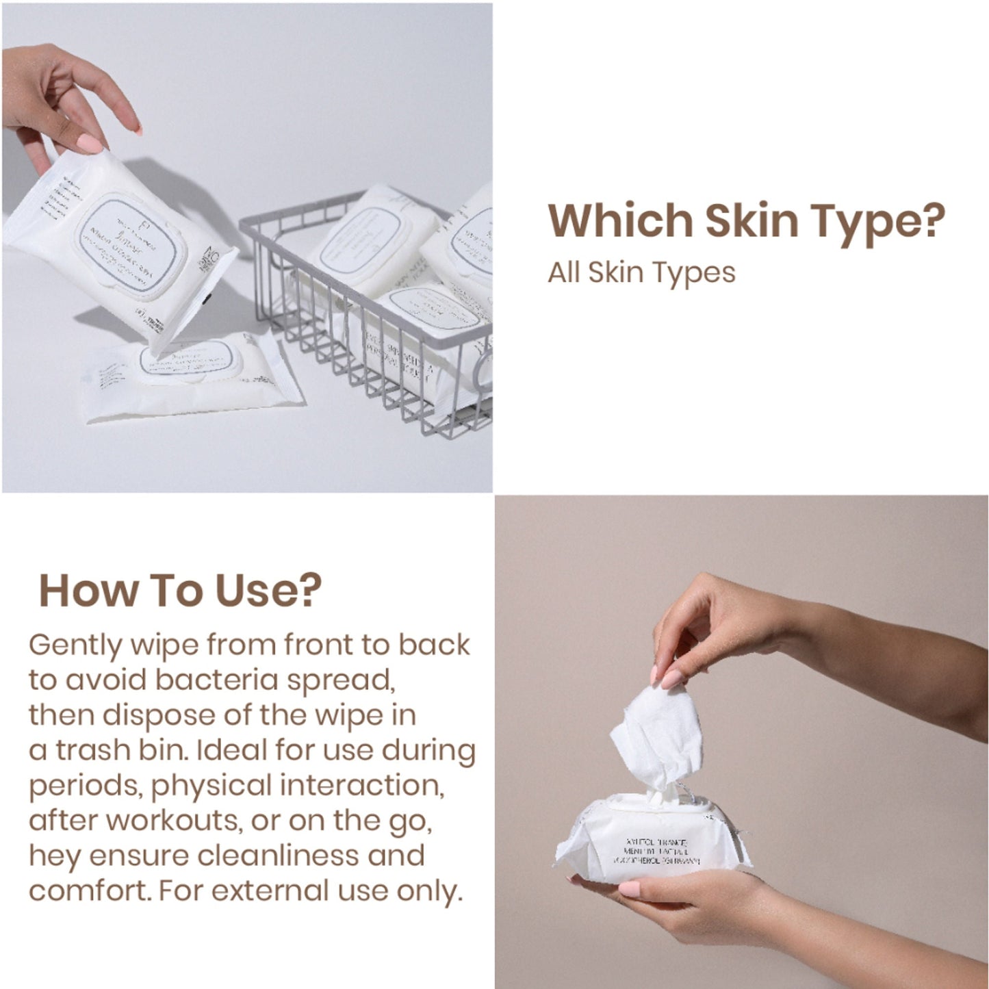 Personal Touch Skincare Skincare Intisafe Intimate Cleansing Wipes