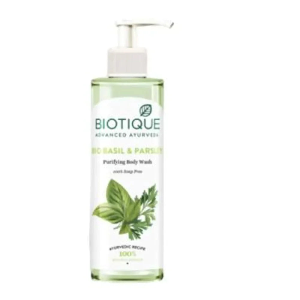 Biotique Bio Basil & Parsley Revitalizing Body Wash - 200 ml
