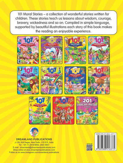 Dreamland 101 Moral Stories : Children Story book/ Traditional Stories/Early Learning Book