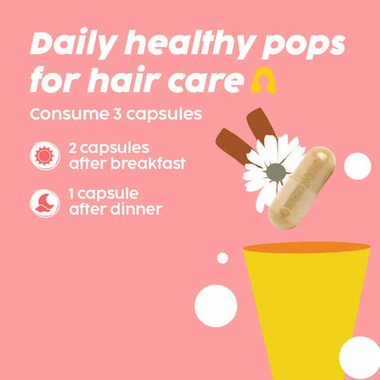 PLIX The Plant Fix Hair Care Women Capsules with Bhringraj -45 caps