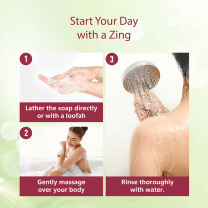 Nisha Lime Body Cleansing Soap Bar
