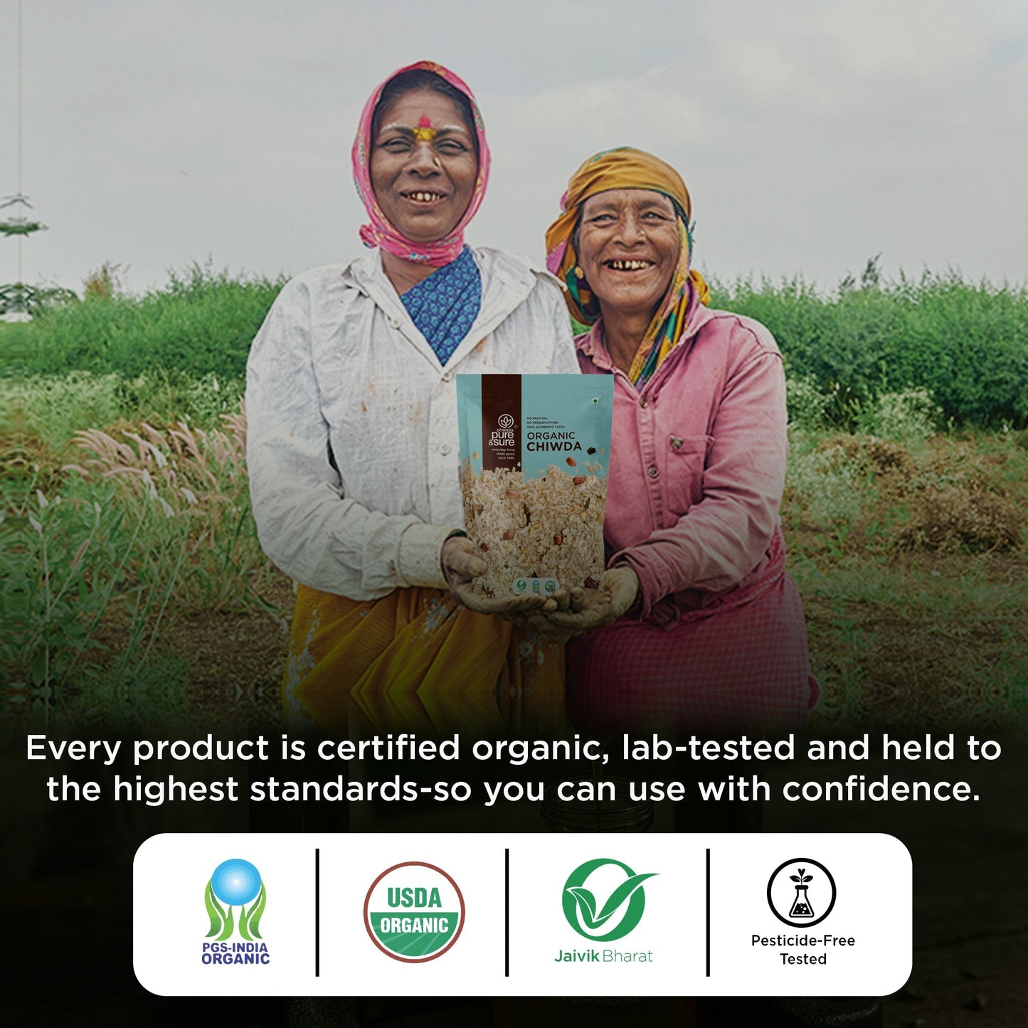 Pure & Sure Organic Chiwda