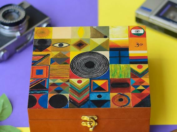 Collectibles India Wood Gift Box