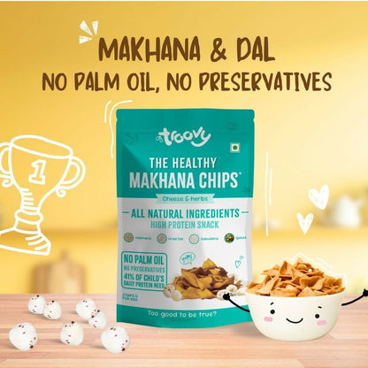 Troovy Makhana Chips Tasty & High Protein Snacks