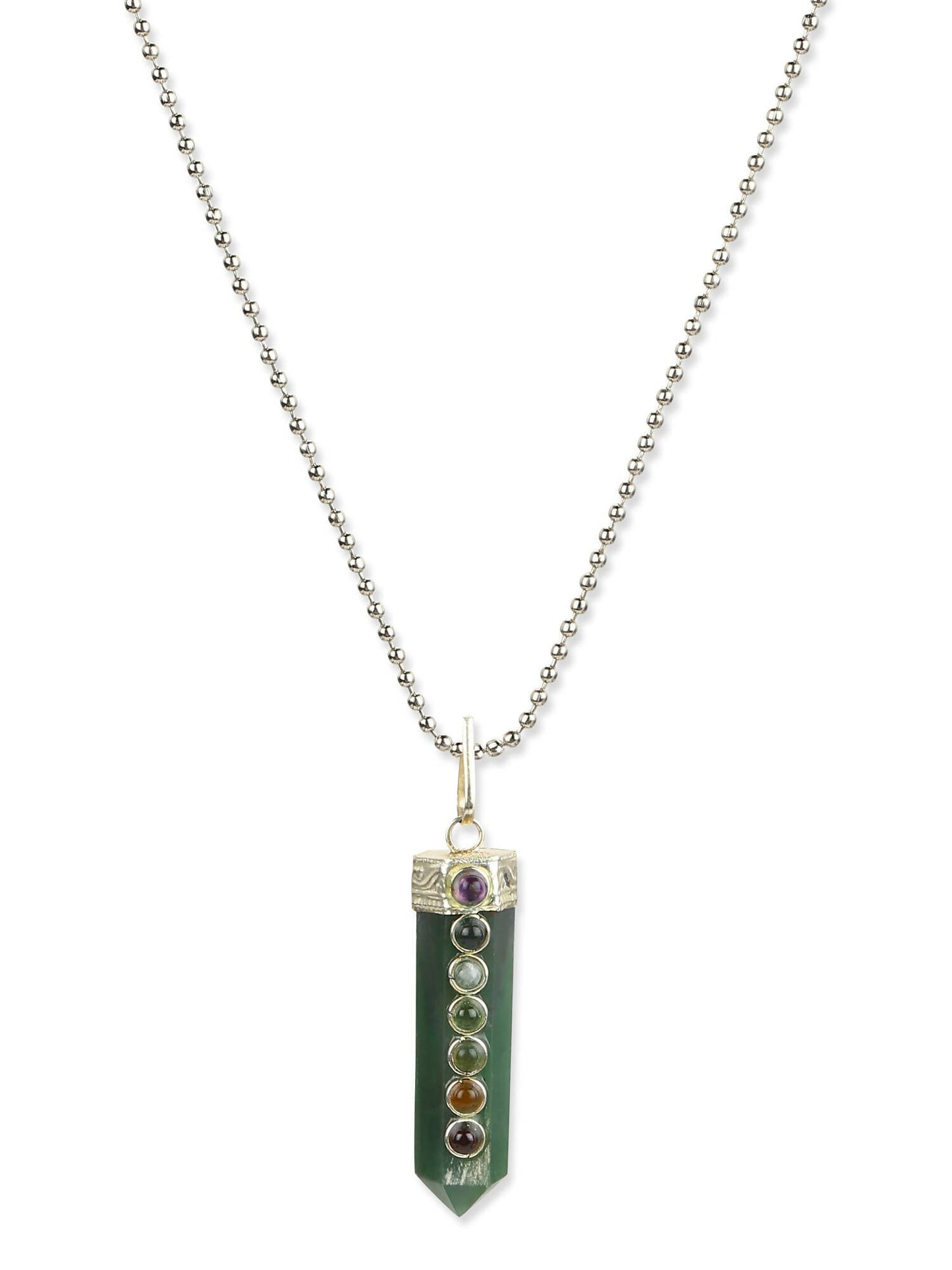 Women's Silver-Plated Chain - Ruby Raang