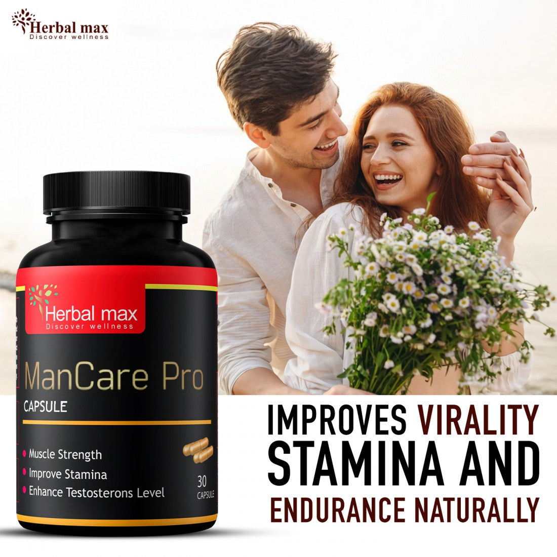 Herbalmax Man-Care-Pro-Capsule - 30 Capsules