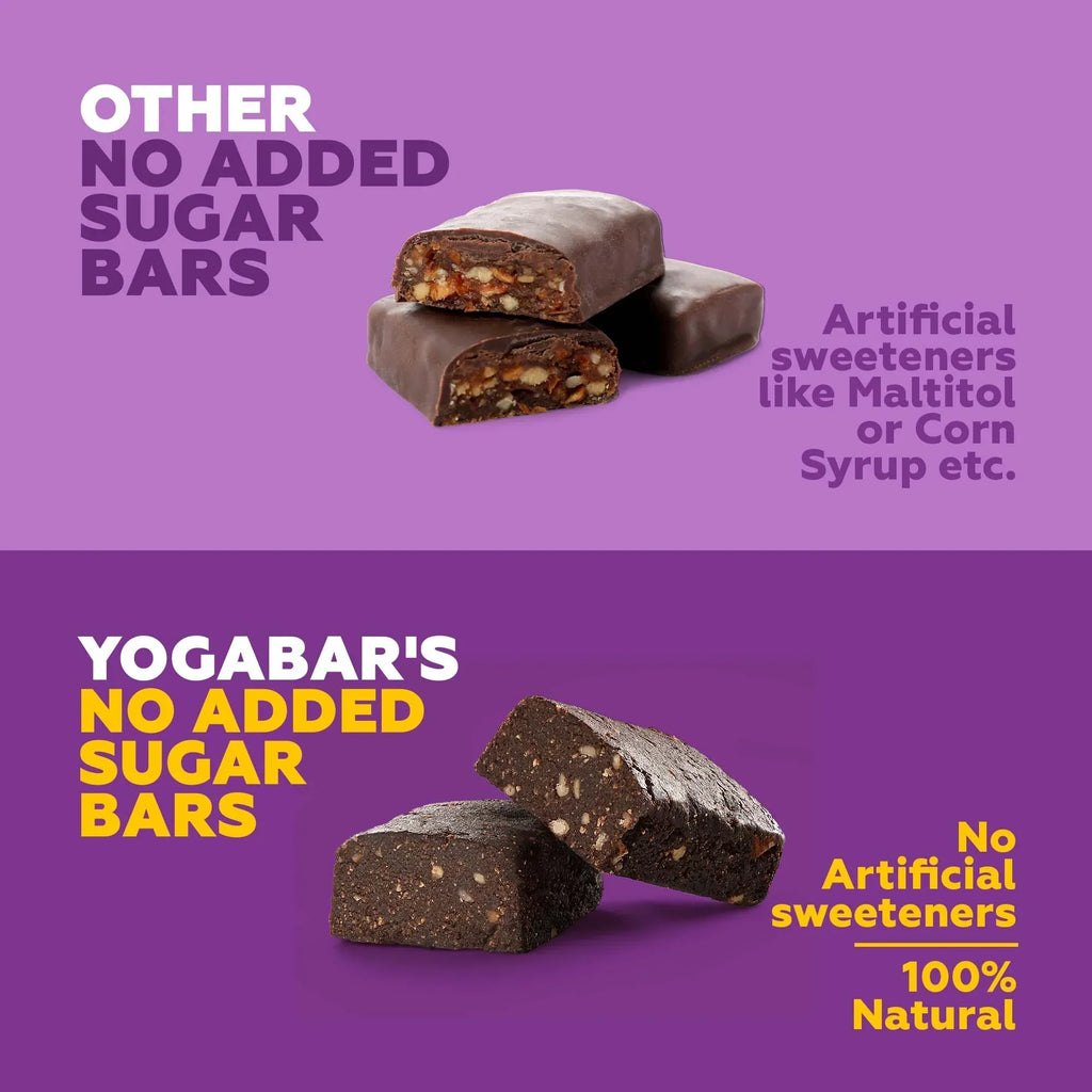 Yogabar Variety Pack 20g Protein Bar Pack of 6 - 420 gms
