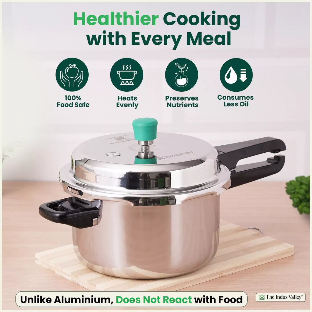 The Indus Valley Pressure Cooker Combo 2L + 5L