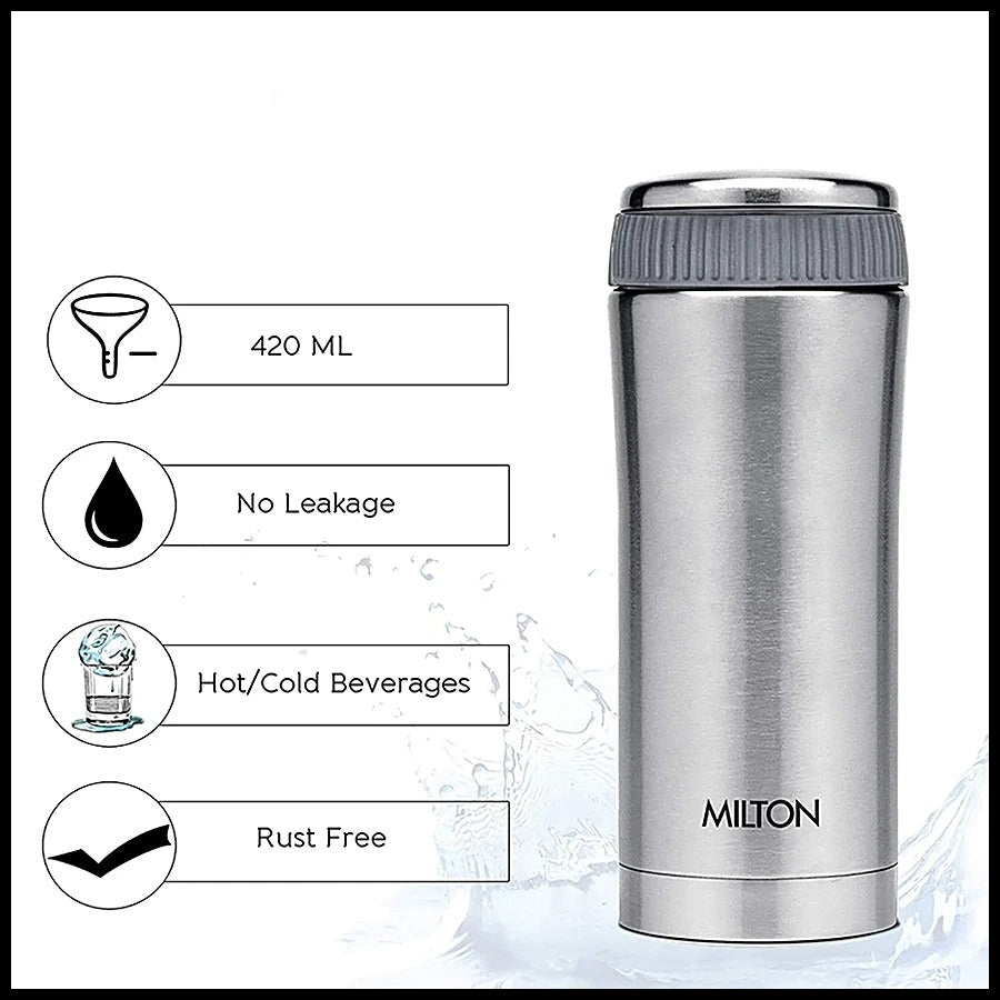 Milton Thermosteel Optima Flask 350ml Hot & Cold