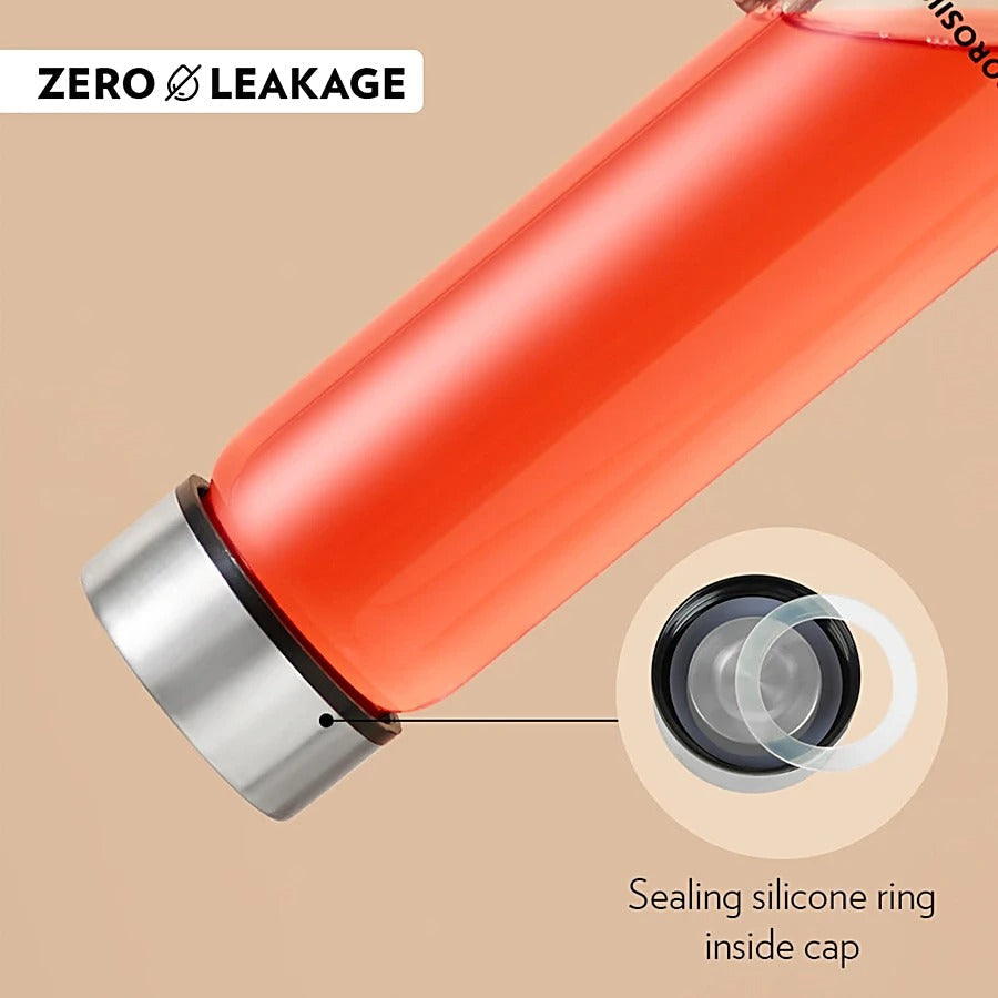 Borosil Neo Borosilicate Glass Water Bottle 550ml