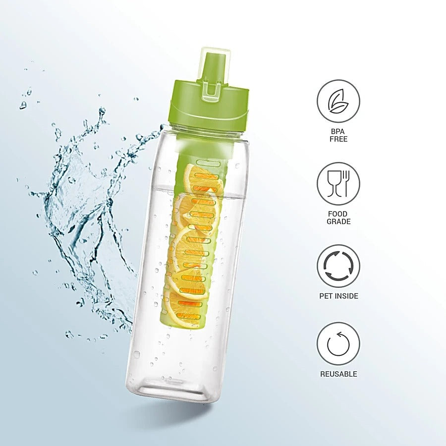 Milton Infuser PET Water Bottle Set of 2 (1L×2)