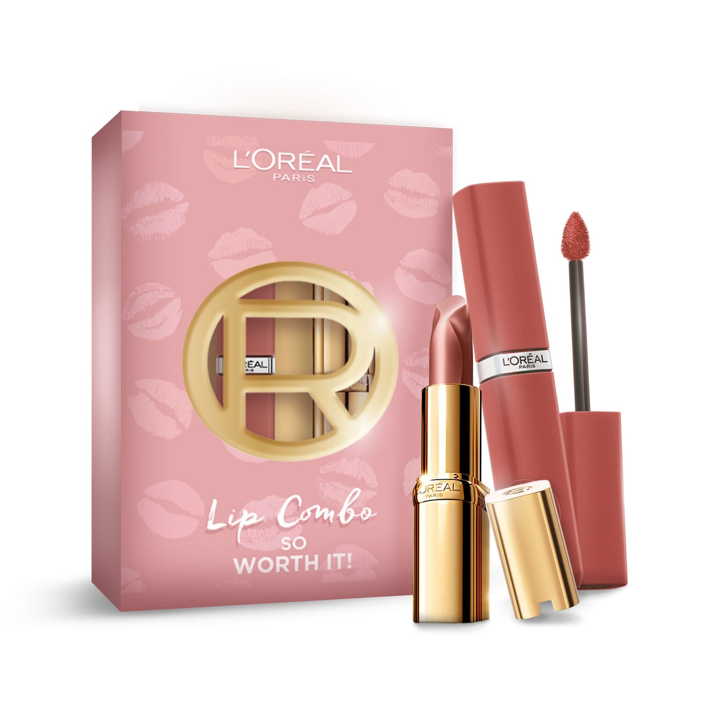 L'Oreal Paris Lip Combo That'S So Worth It - Infallible Matte Resistance & Color Riche Satin