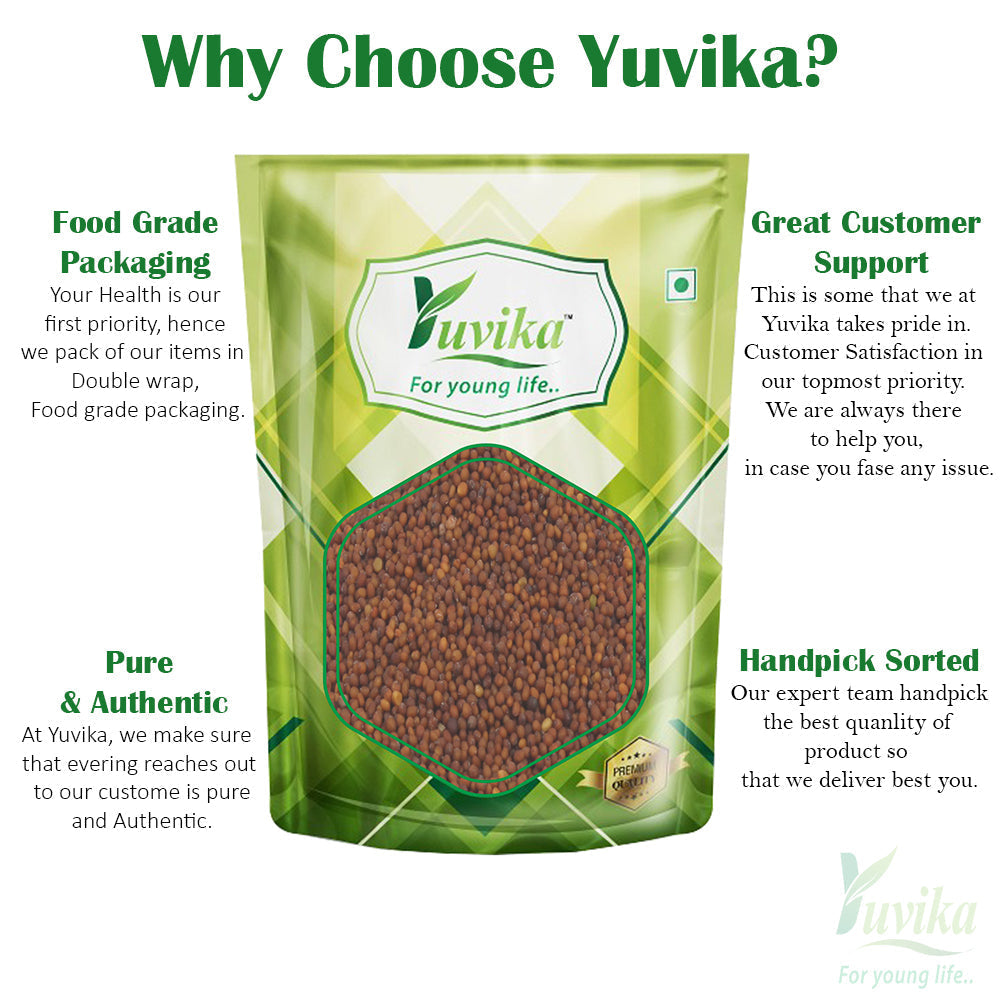 Yuvika Rai Seeds - Red Mustard Seeds