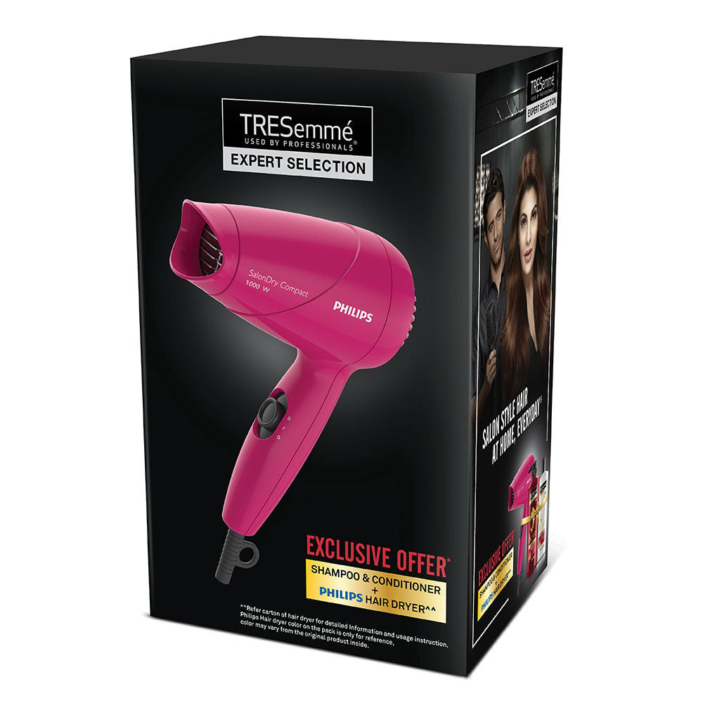TRESemme Keratin Smooth Shampoo & Conditioner Combo Pack + Philips Hair Dryer