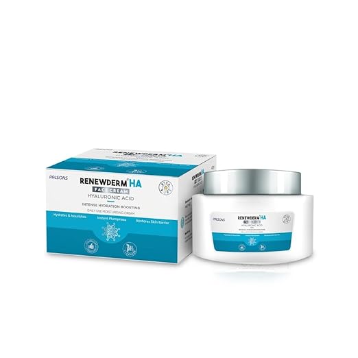 Renewderm HA Intense Hydration Boosting Daily Use Moisturising Cream - 40 gms