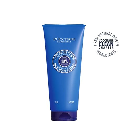 L'Occitane Moisturizing Shea Butter Body Rich Lotion - 250 ml