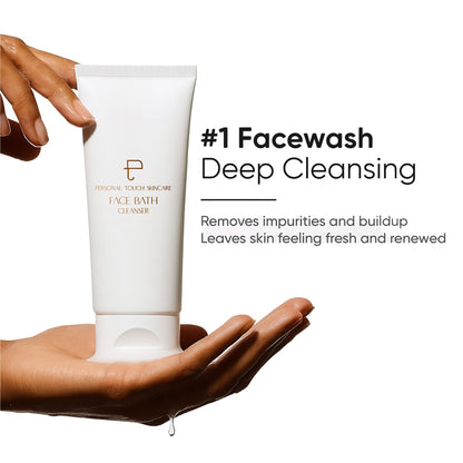 Personal Touch Skincare Facebath Deep Cleansing Milk Peptides Facewash With Niacinamide & Salicylic Acid