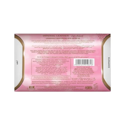 Cussons Imperial Leather Elegance Soap Luxuriously Moisturising With Orchid Oil