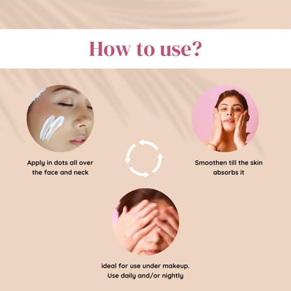Suroskie Rose Glass Skin Moisturiser - 50 ml