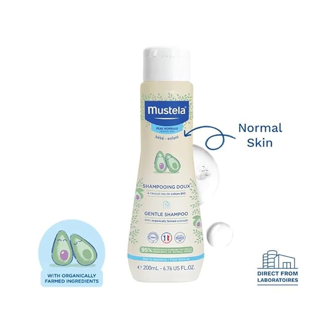 Mustela Gentle Baby Shampoo - 200 ml