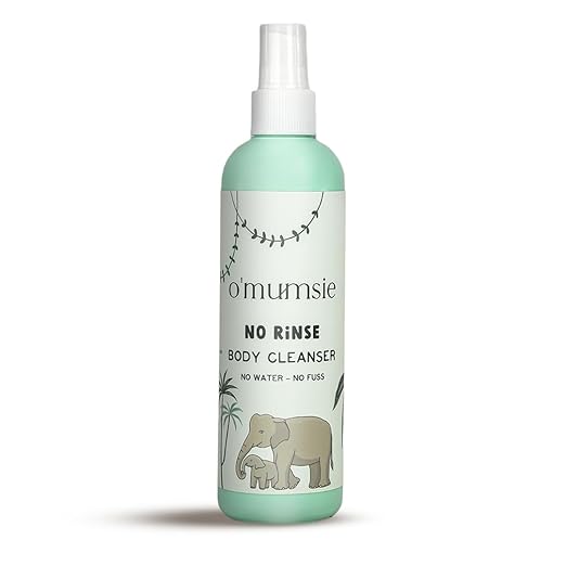 O'mumsie No Rinse Organic Baby Cleanser - 100 ml