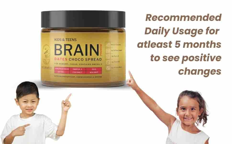 Iyurved Kids & Teens Brain Premium Dates Choco Spread - 500 gms