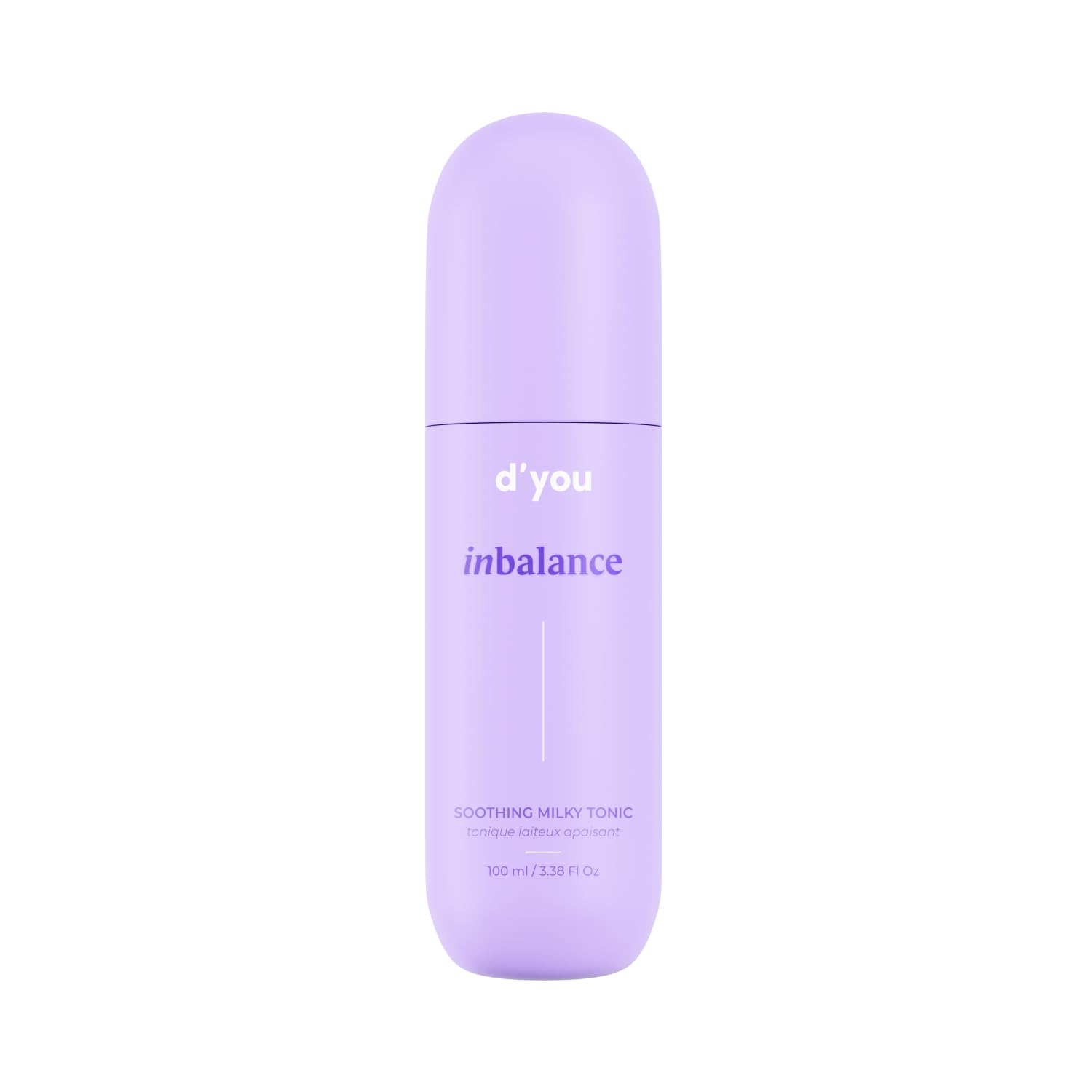d'you inbalance Soothing Milky Tonic | Hydrating | Targets Inflamamtion | Soothing Irritation | Antioxidant Protection | Men and Women | 100 ml