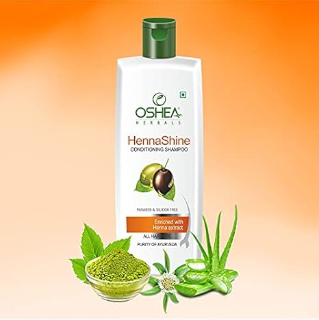 Oshea Herbals Heenashine Conditioning Shampoo - 200 ml